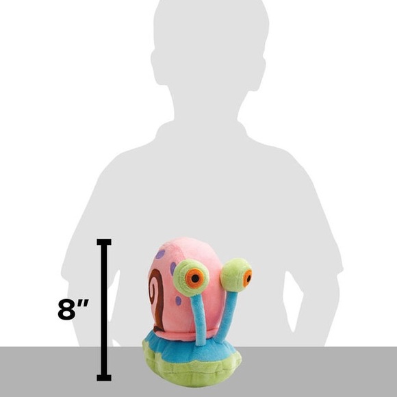 SpongeBob SquarePants Gary the Snail plush toy 8” - Picture 11 of 12